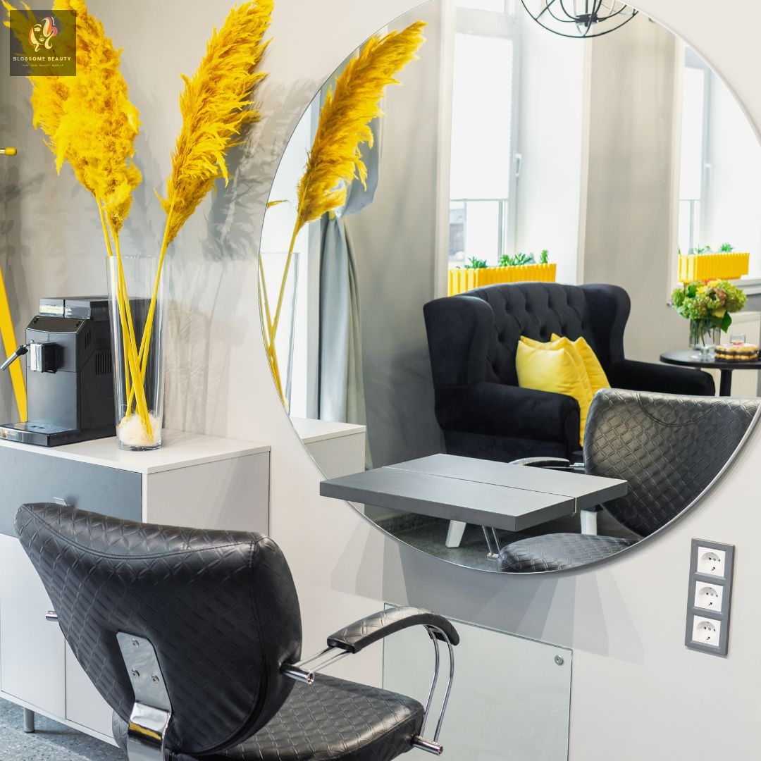 Premium salon interior mood